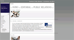 Desktop Screenshot of handbuch-public-relations.jan-lies.de